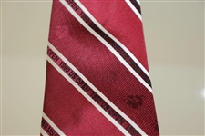 1960 US Open at Cherry Hills CC Red Striped Silk Tie - Palmer's 1st US Open Win
