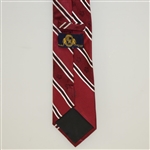 1960 US Open at Cherry Hills CC Red Striped Silk Tie - Palmer's 1st US Open Win