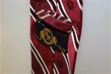 1960 US Open at Cherry Hills CC Red Striped Silk Tie - Palmer's 1st US Open Win