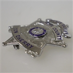 Don Cherry's Deputy Sheriff Badge for Ector County in Texas
