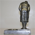 Bobby Jones Putting Cast Iron Statue w/ Tray 