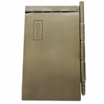 Early 1900's Sterling Silver Golf Scorer Case w/ Liberty Counter Sheets & Pen - Bristol, CT