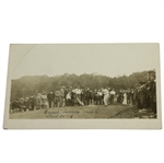 1913 Francis Ouimet Postcard Sent by His Mother Mary Ellen w/ Clyde St by Brookline CC Mention
