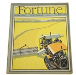 1930 Fortune Magazine w/ Bobby Jones Wins The Open Championship At St. Andrews Currier & Ives Print