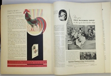 1930 Fortune Magazine w/ Bobby Jones Wins The Open Championship At St. Andrews Currier & Ives Print