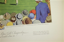 1930 Fortune Magazine w/ Bobby Jones Wins The Open Championship At St. Andrews Currier & Ives Print