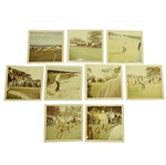 Jack Nicklaus Signed Pebble Beach Original 1970's Amateur Photos JSA ALOA