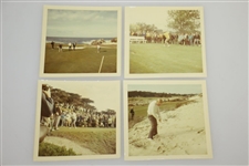 Jack Nicklaus Signed Pebble Beach Original 1970's Amateur Photos JSA ALOA