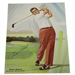 Lionel Hebert Signed MacGregor Advisory Staff Picture JSA ALOA