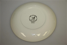 1988 US Open at The Country Club of Brookline Hand Colored Clubhouse Plate