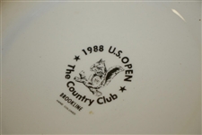 1988 US Open at The Country Club of Brookline Hand Colored Clubhouse Plate