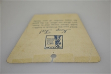 1942 Hale America National Open FINAL ROUND Sunday Ticket HOGAN'S First Major WIN ? - RARE