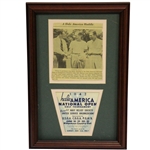 1942 Hale America National Open FINAL ROUND Sunday Ticket HOGAN'S First Major WIN ? - RARE