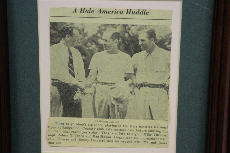 1942 Hale America National Open FINAL ROUND Sunday Ticket HOGAN'S First Major WIN ? - RARE