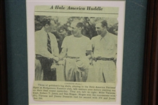 1942 Hale America National Open FINAL ROUND Sunday Ticket HOGAN'S First Major WIN ? - RARE