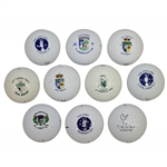 1983 - 2013 Open Championship Balls - 10 in Total From St Andrews, Birkdale & Others 