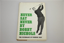 Major Champions Gay Brewer, Tommy Bolt & Bobby Nichols Signed Biographies JSA ALOA