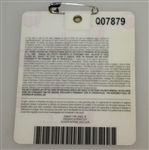 2009 Masters Tournament Badge #Q07879 - Angel Cabrera Winner