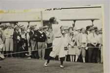 1928 US Open Wire Photo of Bobby Jones & Johnny Farrell at Olympia Fields
