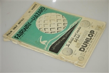1931 Fairway & Hazard Magazine from June 13th w/ Dunlop Advertisement 