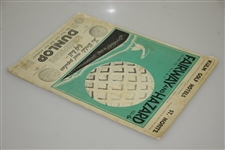 1931 Fairway & Hazard Magazine from June 13th w/ Dunlop Advertisement 