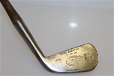 Harry Malpass Pro Detroit Golf Club Lion & Cape Fear CC Stamped Hand Forged Driving Iron