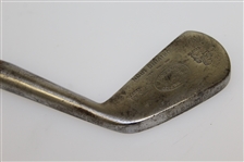 Harry Malpass Pro Detroit Golf Club Lion & Cape Fear CC Stamped Hand Forged Driving Iron