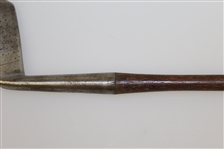 Harry Malpass Pro Detroit Golf Club Lion & Cape Fear CC Stamped Hand Forged Driving Iron
