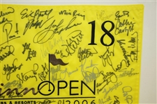 2006 Ginn Open LPGA Field Signed Flag - Over 80 Signatures JSA ALOA