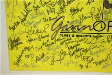 2006 Ginn Open LPGA Field Signed Flag - Over 80 Signatures JSA ALOA