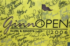 2006 Ginn Open LPGA Field Signed Flag - Over 80 Signatures JSA ALOA