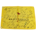 2012 Kraft Nabisco Championship Field Signed Flag - Thompson, Lopez, Lewis, Wie & Others JSA ALOA
