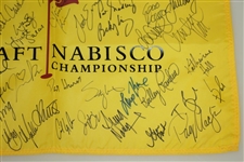 2012 Kraft Nabisco Championship Field Signed Flag - Thompson, Lopez, Lewis, Wie & Others JSA ALOA