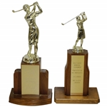 1972 Billy Burke Memorial Tournament Trophies Donated by Wife Marguerite Burke