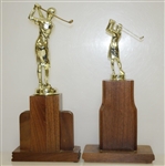 1972 Billy Burke Memorial Tournament Trophies Donated by Wife Marguerite Burke