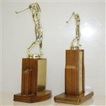 1972 Billy Burke Memorial Tournament Trophies Donated by Wife Marguerite Burke