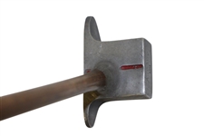 Circa 1930's Spalding Prototype MM Hickory Mallet Putter - Very Good Condition