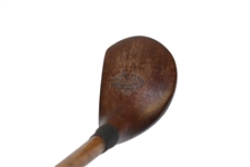 Vintage Burke Grand Prize 800 Hickory Wood Club - Very Good Condition