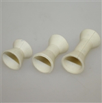 Set of Accu-Tee Rubber Tees in Original Cylinder Box - Very Good Condition