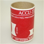 Set of Accu-Tee Rubber Tees in Original Cylinder Box - Very Good Condition