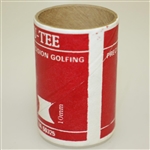 Set of Accu-Tee Rubber Tees in Original Cylinder Box - Very Good Condition