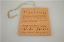 1927 PGA Championship at Cedar Crest CC 4th Day Ticket - Walter Hagen Win - Rare
