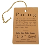 1927 PGA Championship at Cedar Crest CC 4th Day Ticket - Walter Hagen Win - Rare