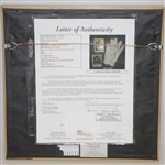 Payne Stewart Signed Glove & Cards Framed Presentation JSA Full #BB12600
