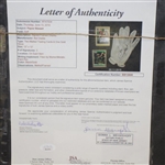 Payne Stewart Signed Glove & Cards Framed Presentation JSA Full #BB12600