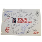 2019 Tour Championship Flag Signed by McIlroy, Koepka, Fowler, Thomas & Others JSA ALOA