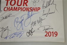 2019 Tour Championship Flag Signed by McIlroy, Koepka, Fowler, Thomas & Others JSA ALOA