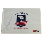 Gary Woodland Signed 2019 US Open Flag at Pebble Beach - First Major! JSA #EE39056