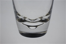 1995 Masters Awarded Eagle Hole #13 Crystal Highball Glass - Mark Calcavecchia