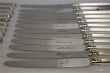 Mark Calcavecchia's 2002 Ryder Cup Knife Set Players' Gift - Arthur Price of England
